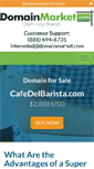 Mobile Screenshot of cafedelbarista.com